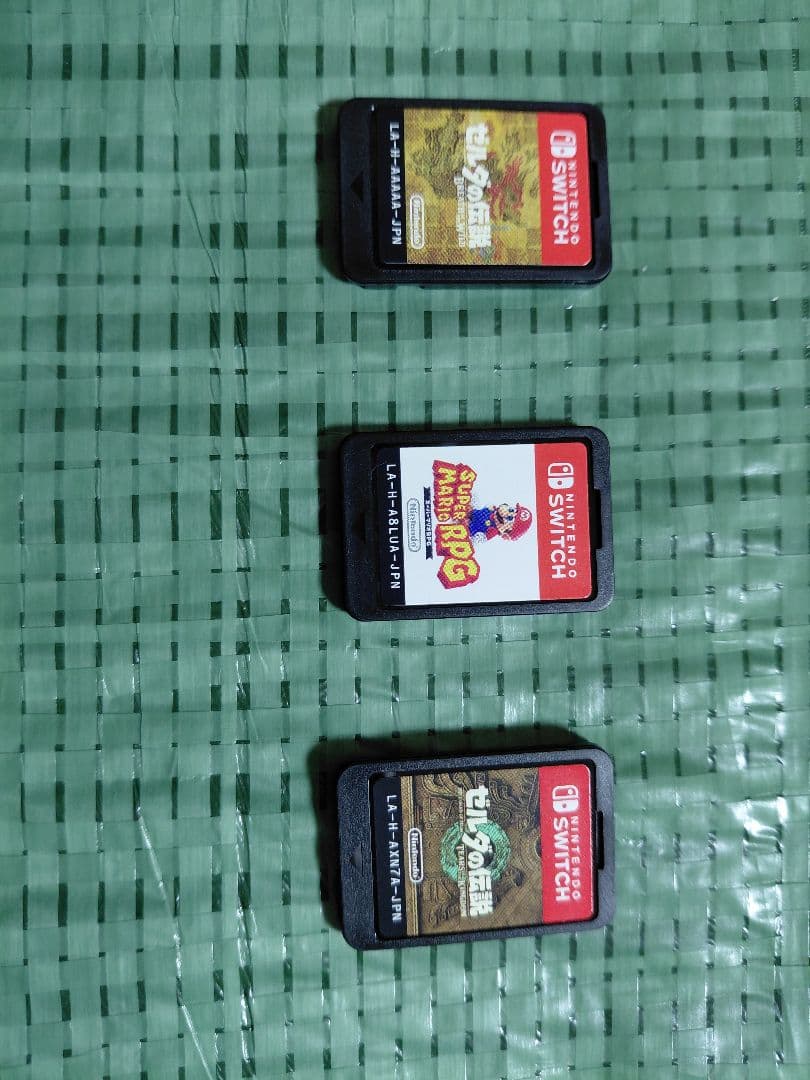 ブレスオブザワイルド。ティアーズオブザキングダム。スーパーマリオRPGのセット