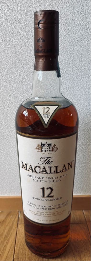 マッカラン　12年 希少旧ボトル　700ml