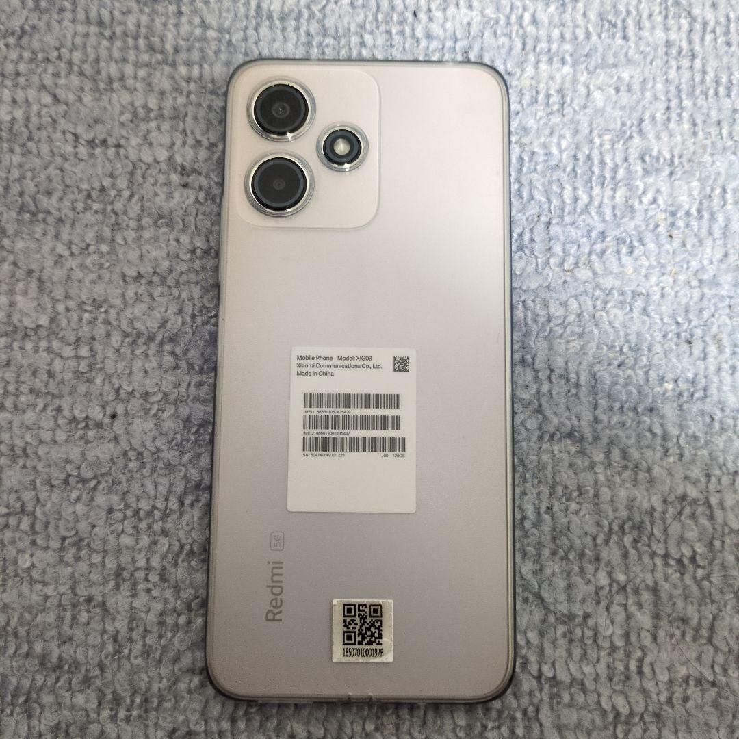 Xiaomi Redmi 12 5G ポーラルシルバー 本体
