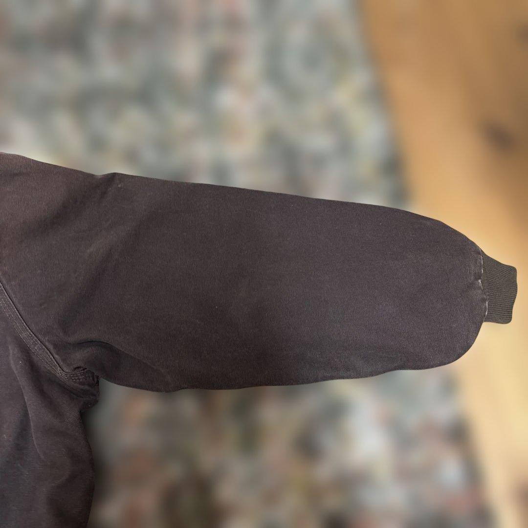 【レア刺繍・お得価格】Carhartt ダークブラウン アクティブジャケットXL