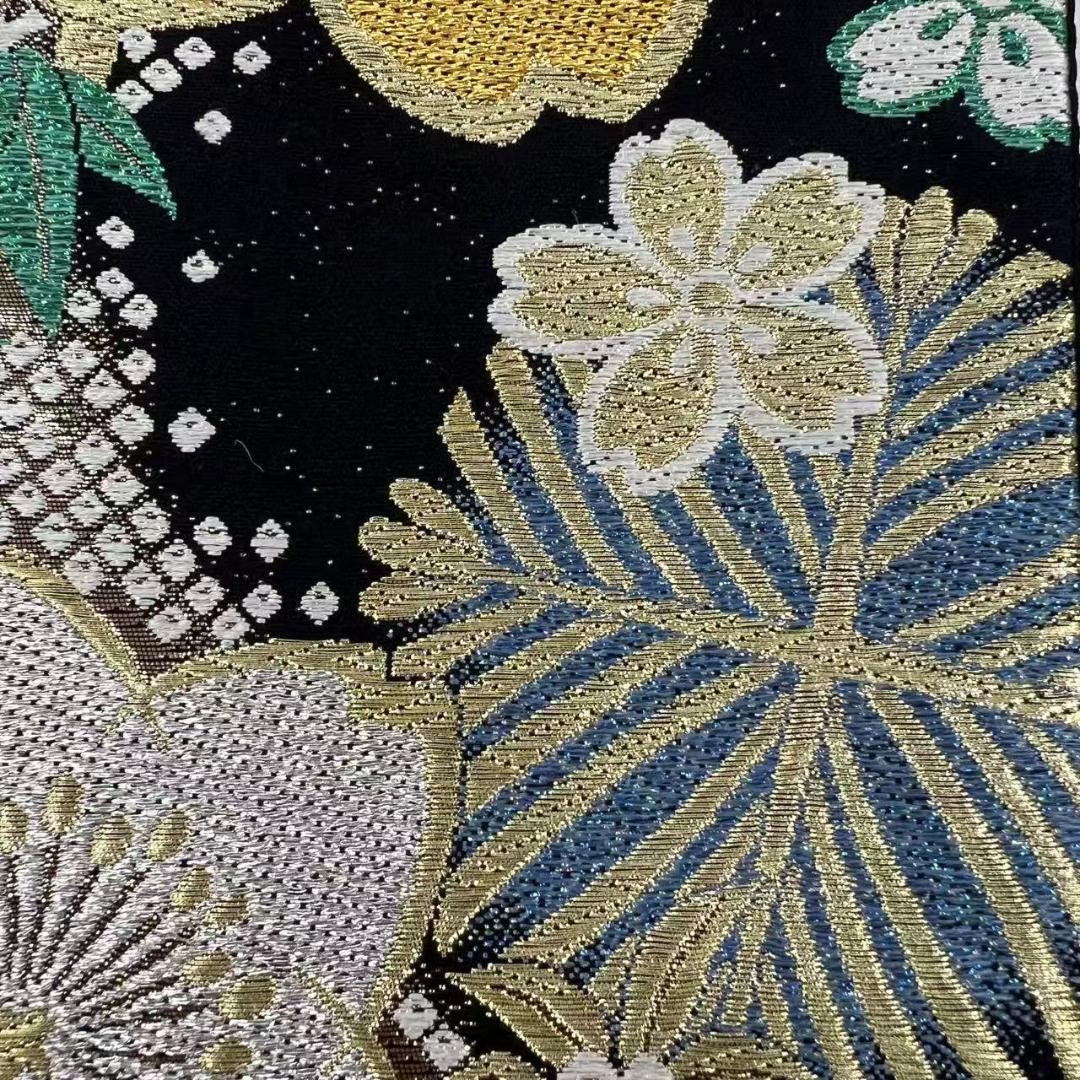 【お得品】 振袖セット 成人式 正絹 古典柄 振袖 水色 S*12 ●