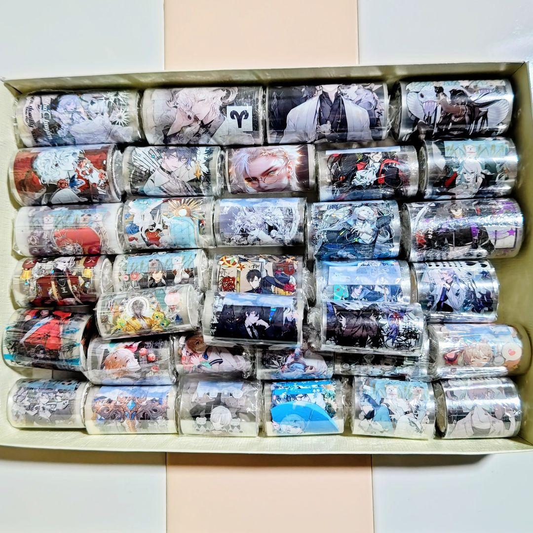 海外マスキングテープ　人物マステ　男の子　まとめ売り　新品1個　中古33個　他