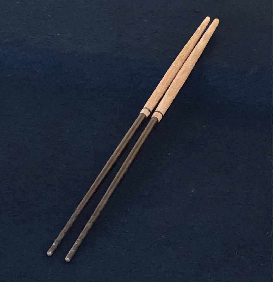 割引❗️《レ》茶道具 美津 火箸 金工師 木村清五郎作 共箱　251201お2