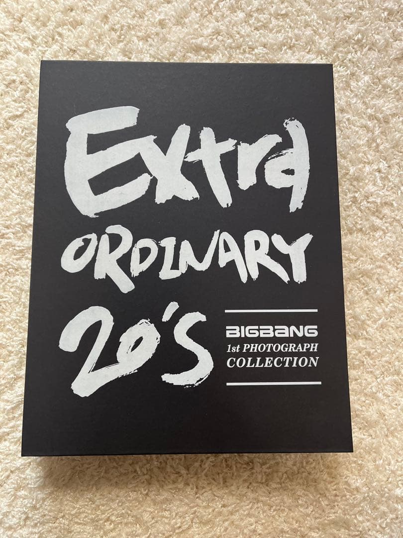 【美品】 ExtraOrdinary 20's BIGBANG 写真集