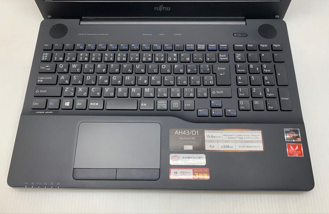 FUJITSU LIFEBOOK AH43/D1 ノートパソコン