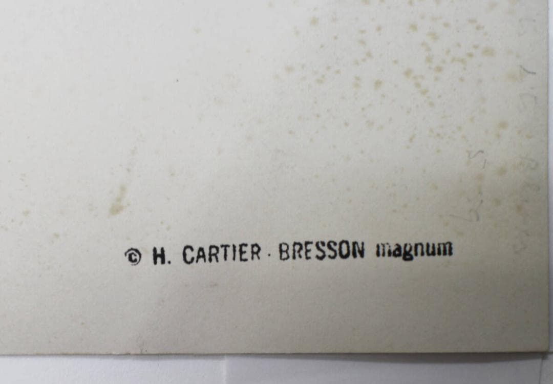 カルティエ＝ブレッソン 写真 Henri CARTIER-BRESSON