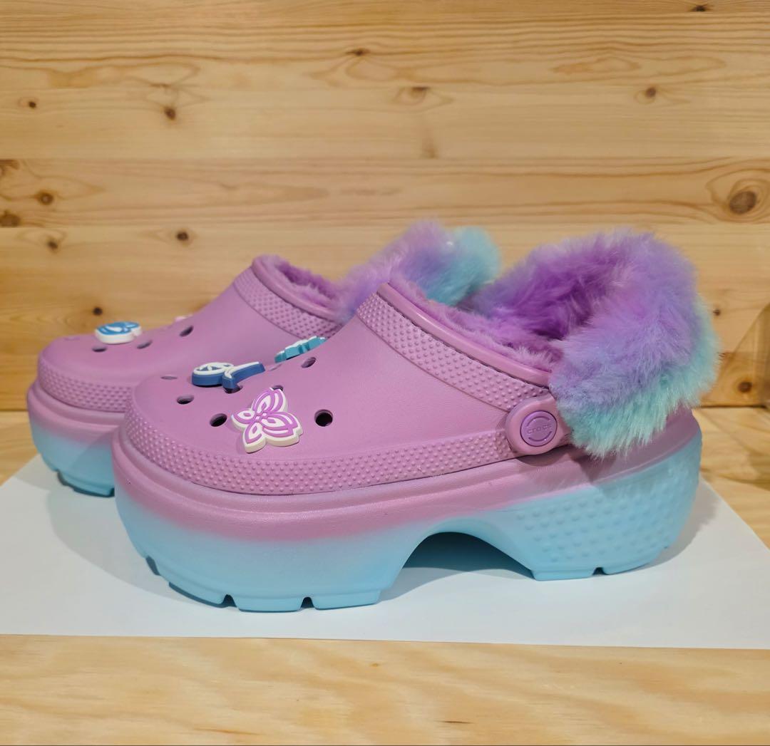 aespa × crocs クロックス コラボ 新品タグ付き 24cm エスパ