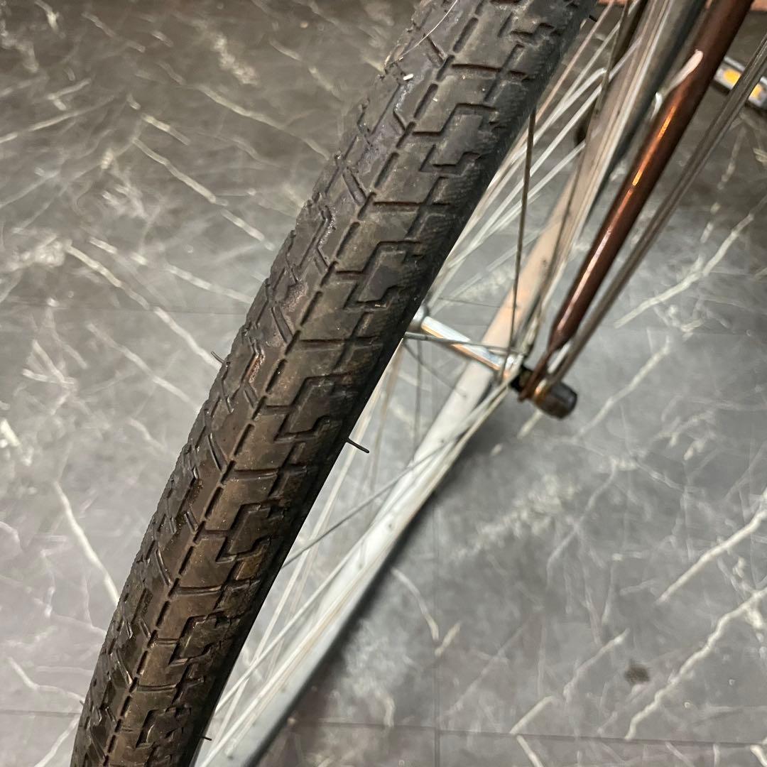 【8】電動自転車 Panasonic ビビ DX ブラウン 26インチ