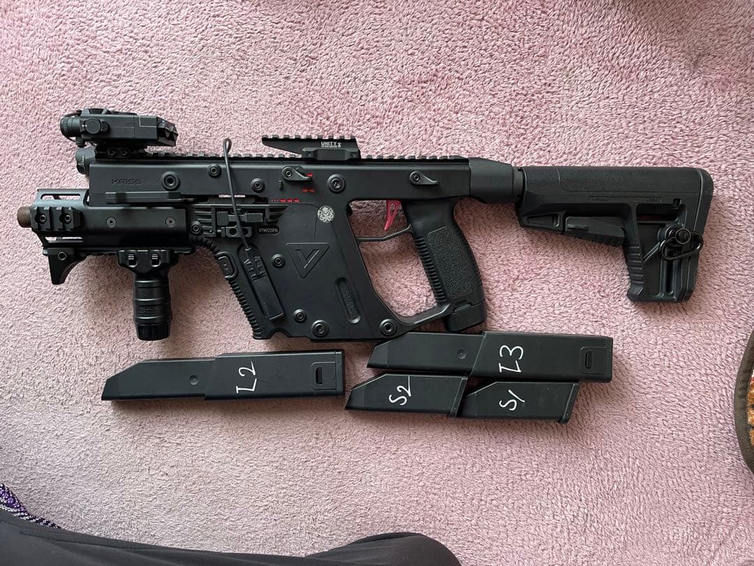 東京マルイクライタック　クリスベクターカスタム