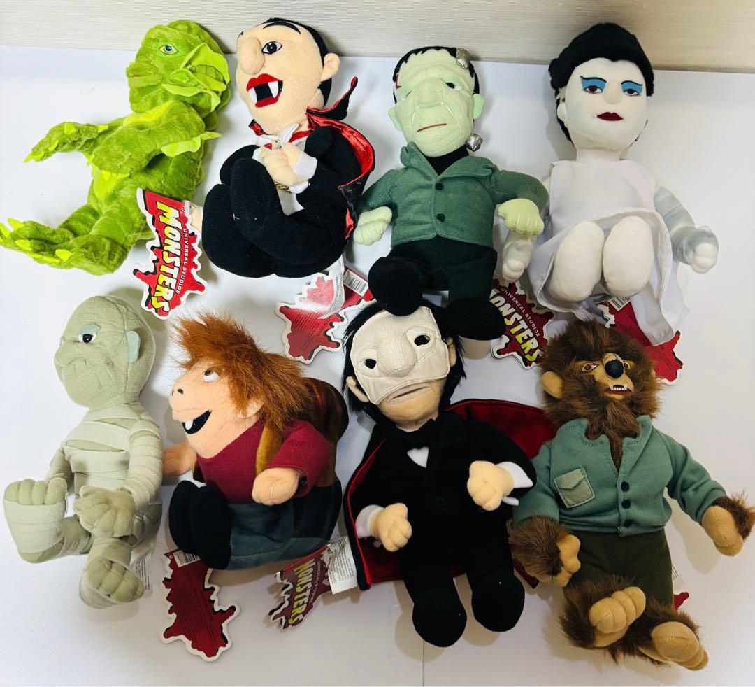 1999' 米国UNIVERSAL STUDIOモンスターズ 8体セット