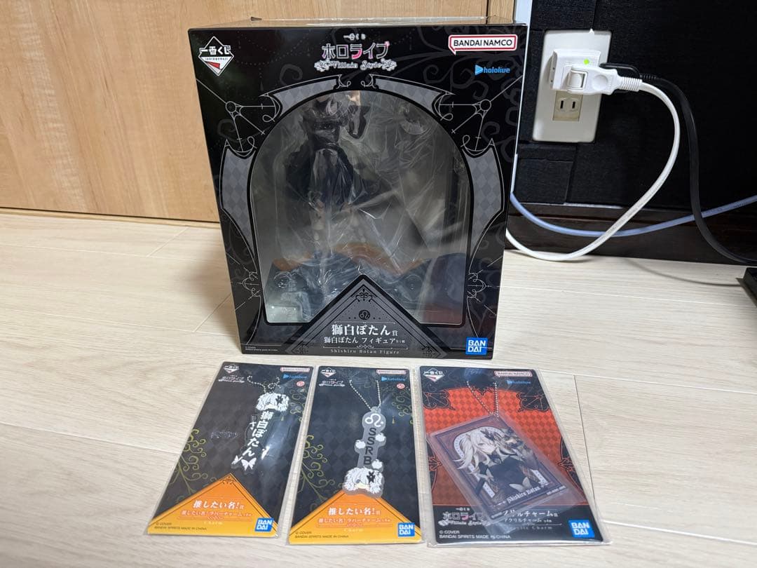 オ*ン様 ホロライブ 一番くじ villain style 獅白ぼたん フィギュ