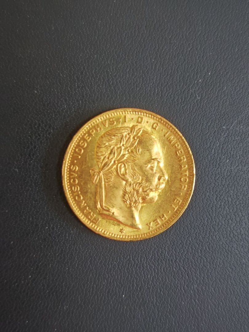 オーストリア 1892年 フランツ・ヨーゼフ1世 20F金貨、再鋳