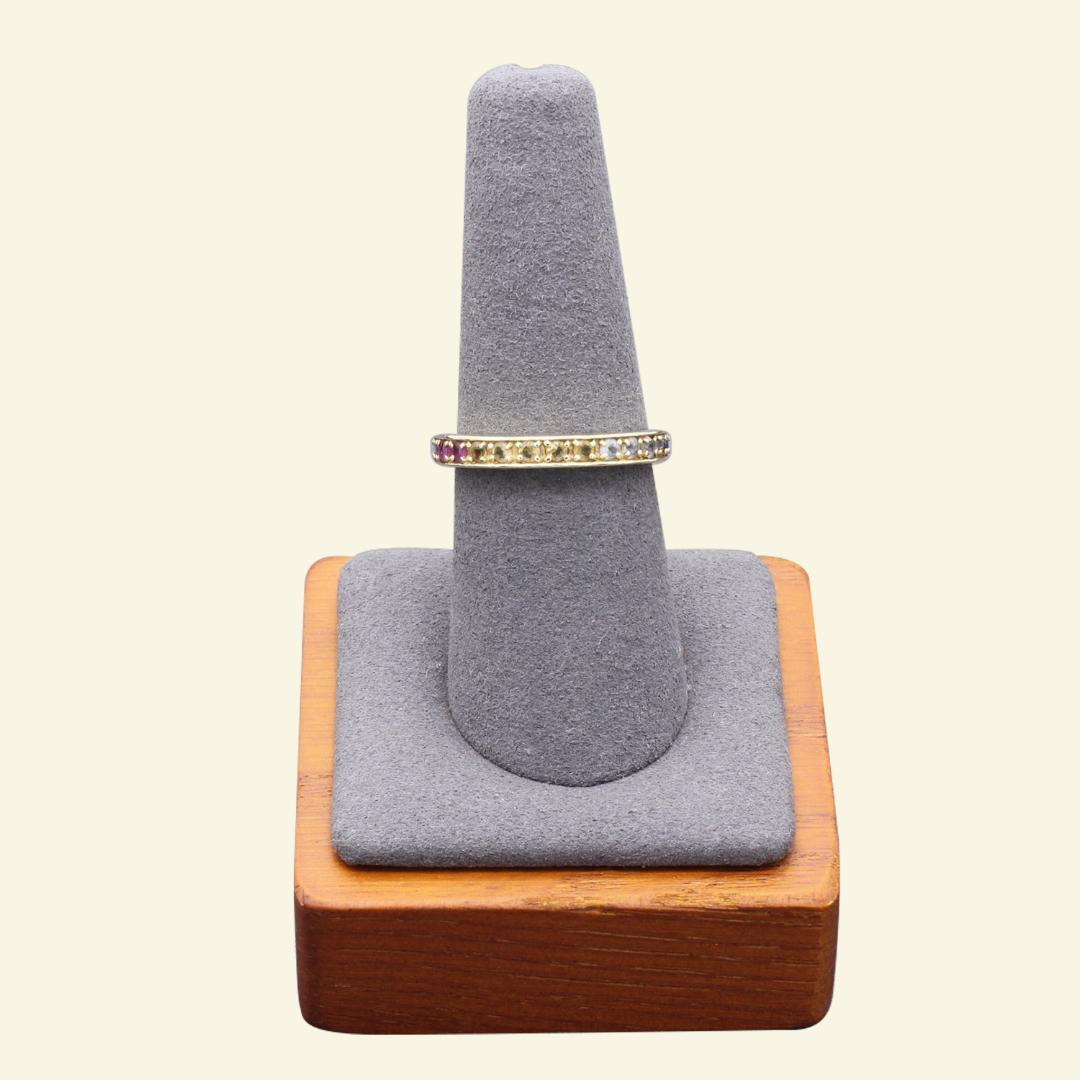 【アンティーク】エタニティリング（K18）16号【J36520】