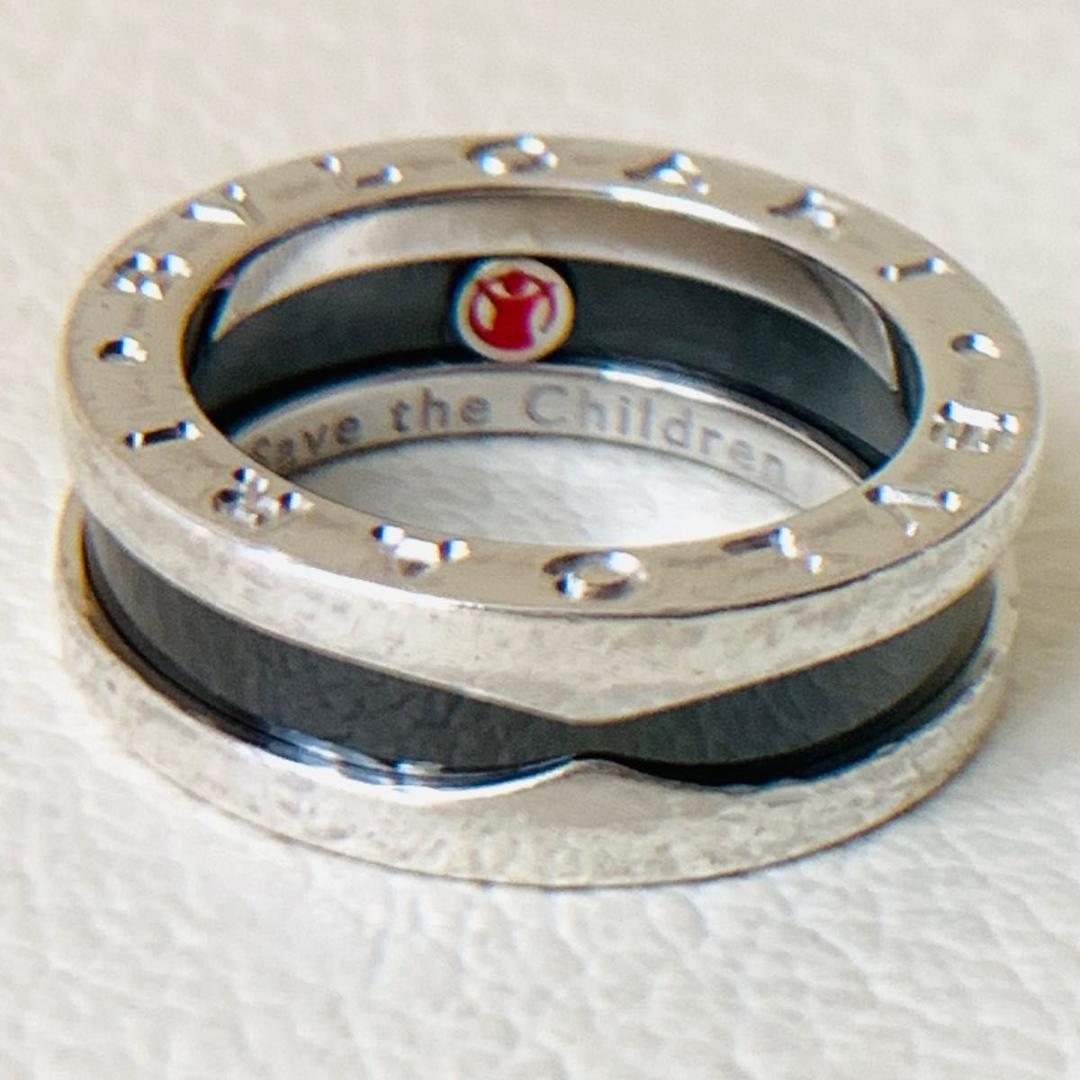 ブルガリ ビーゼロワン リング 指輪 49 8.5号 セーブザチルドレン