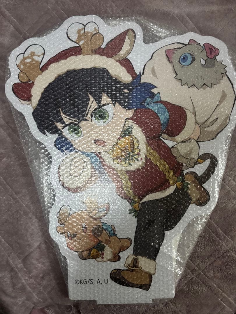 鬼滅の刃 クリスマス スタンディPOP 嘴平伊之助