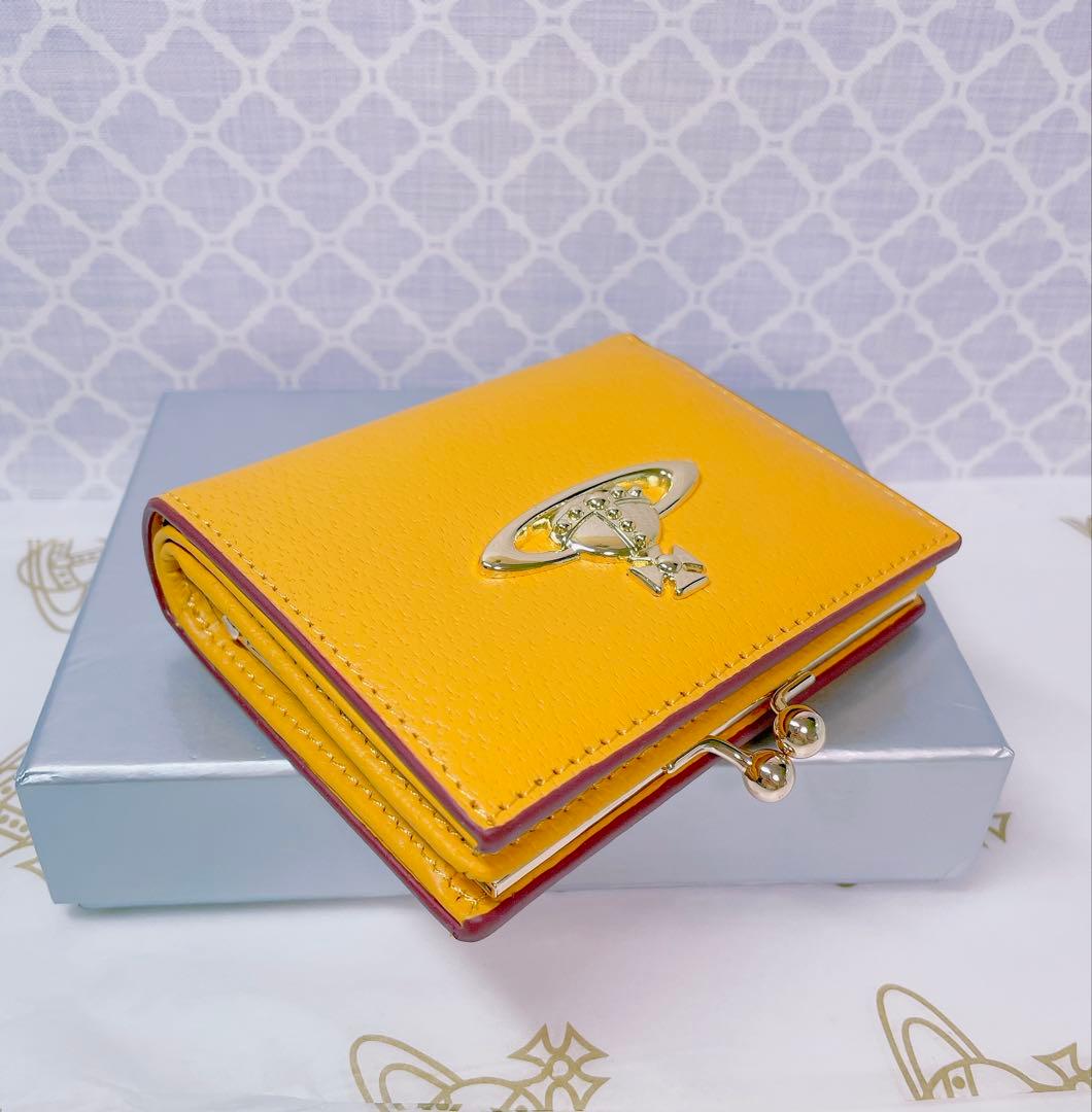 【金運✨️幸運ショッパー付】新品 Vivienne Westwood 二折財布