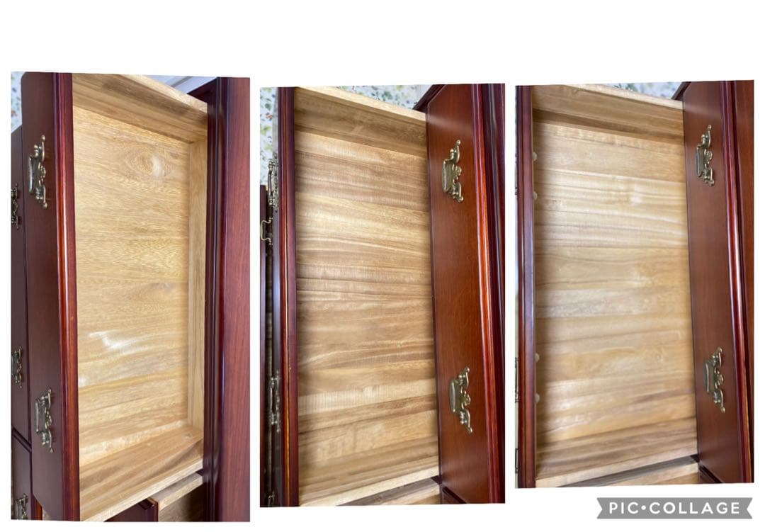 12月削除予定◯アンティーク タンス　箪笥　引き出し　上下分割可能