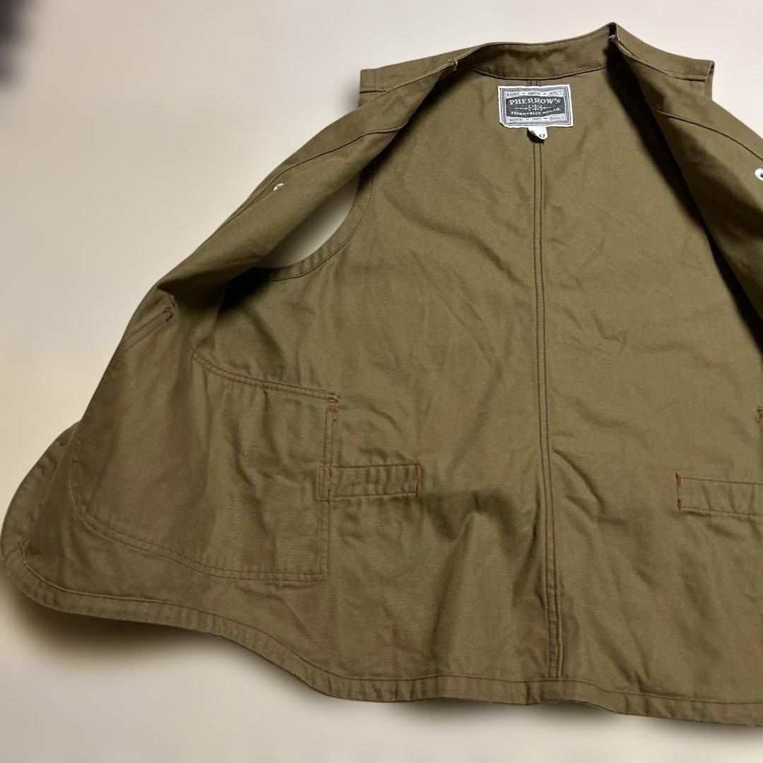 PHERROW'S ベスト サイズ42 一瞬セール