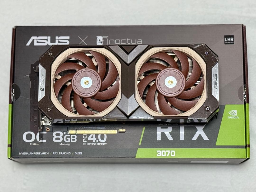 グラフィックボード・グラボ・ビデオカード ASUS GeForce RTX 3070 Noctua Edition 8GB