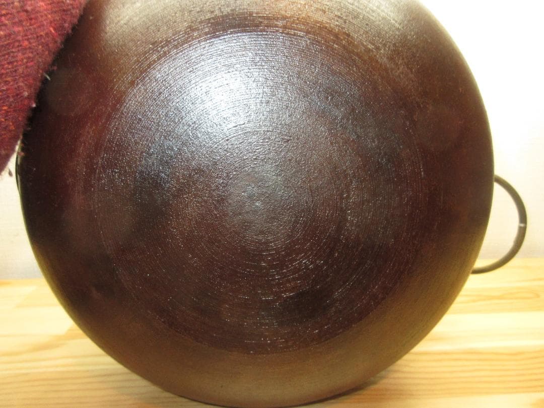 送料込【逢絢亭】茶道具 炉釜 甑口釜 蓬莱山地紋 摘み南鐐 高木治良兵衛 共箱