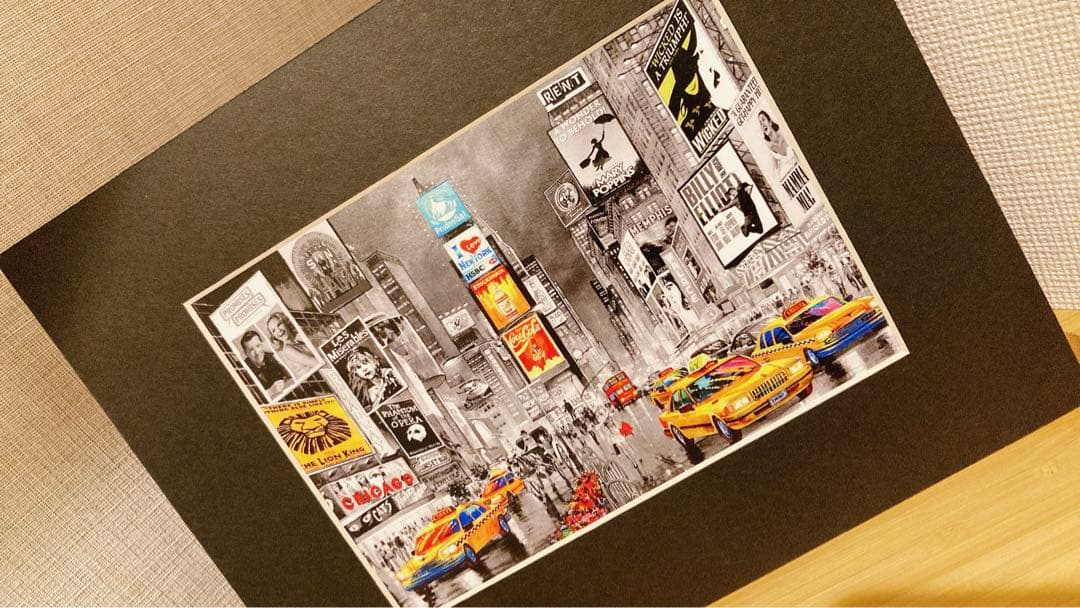 最終価格　New York ニューヨーク　マンハッタン　絵画