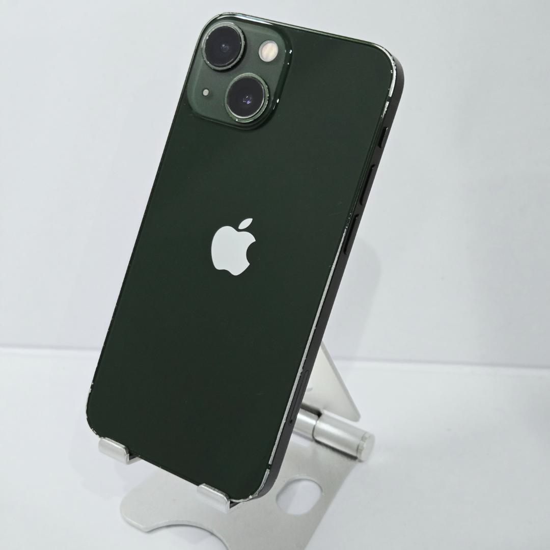 33 iPhone13mini グリーン SIMフリー 256GB 画面美品