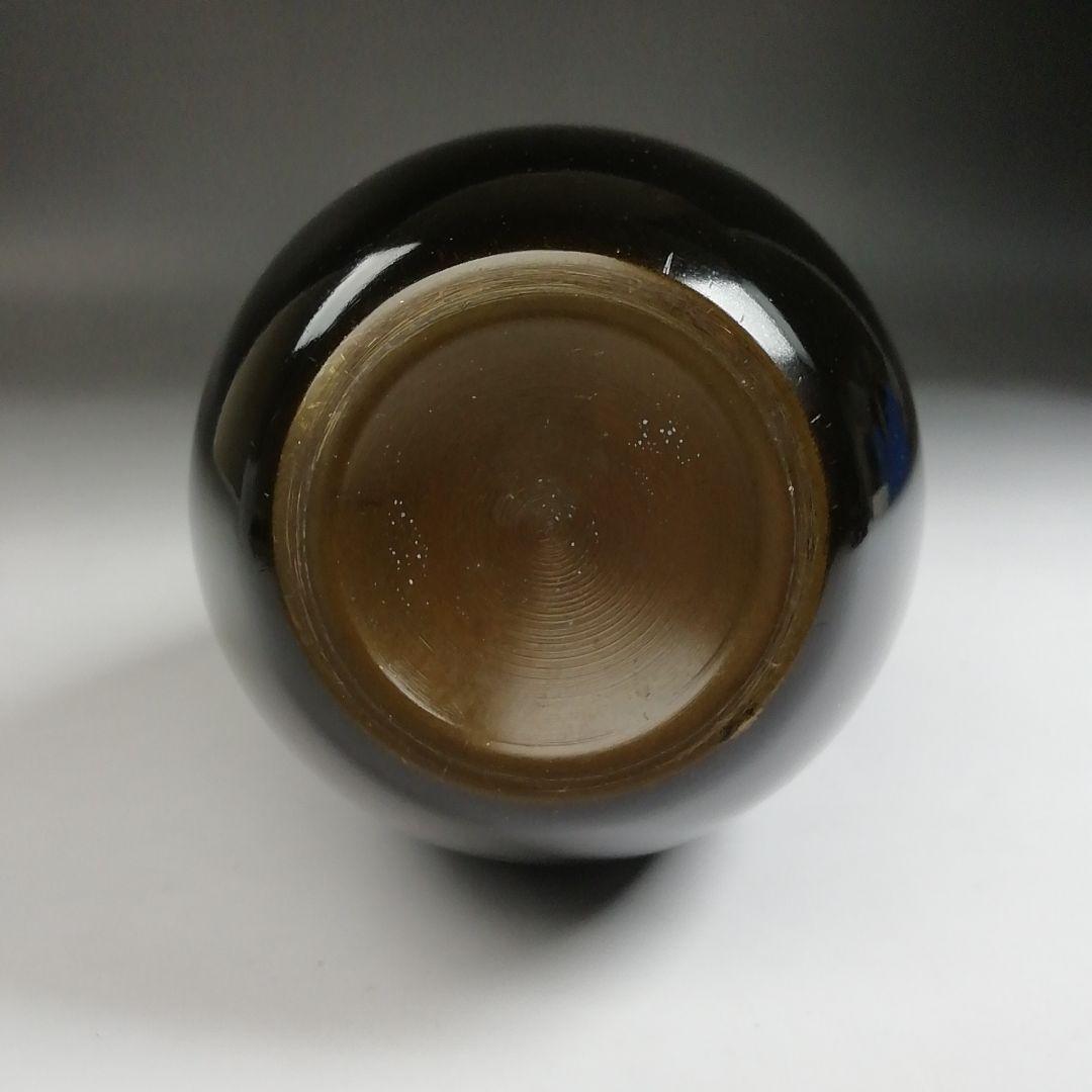 Ｔ７８８　花入　『唐銅花入』『曽呂利』『鋳師　金森浄栄 造』　共箱　茶道具　花器