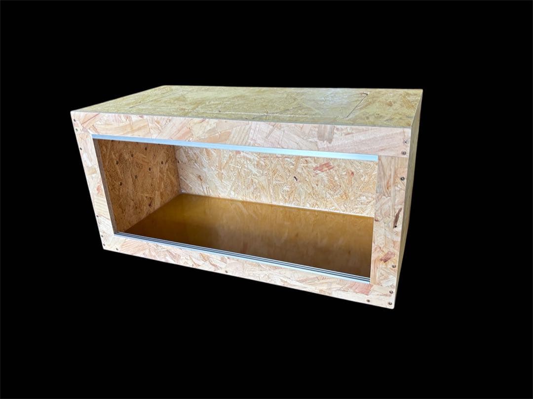 爬虫類ケージ　50×30×25②台　ストッパー付属　付木、配線穴なし　天固　全コ