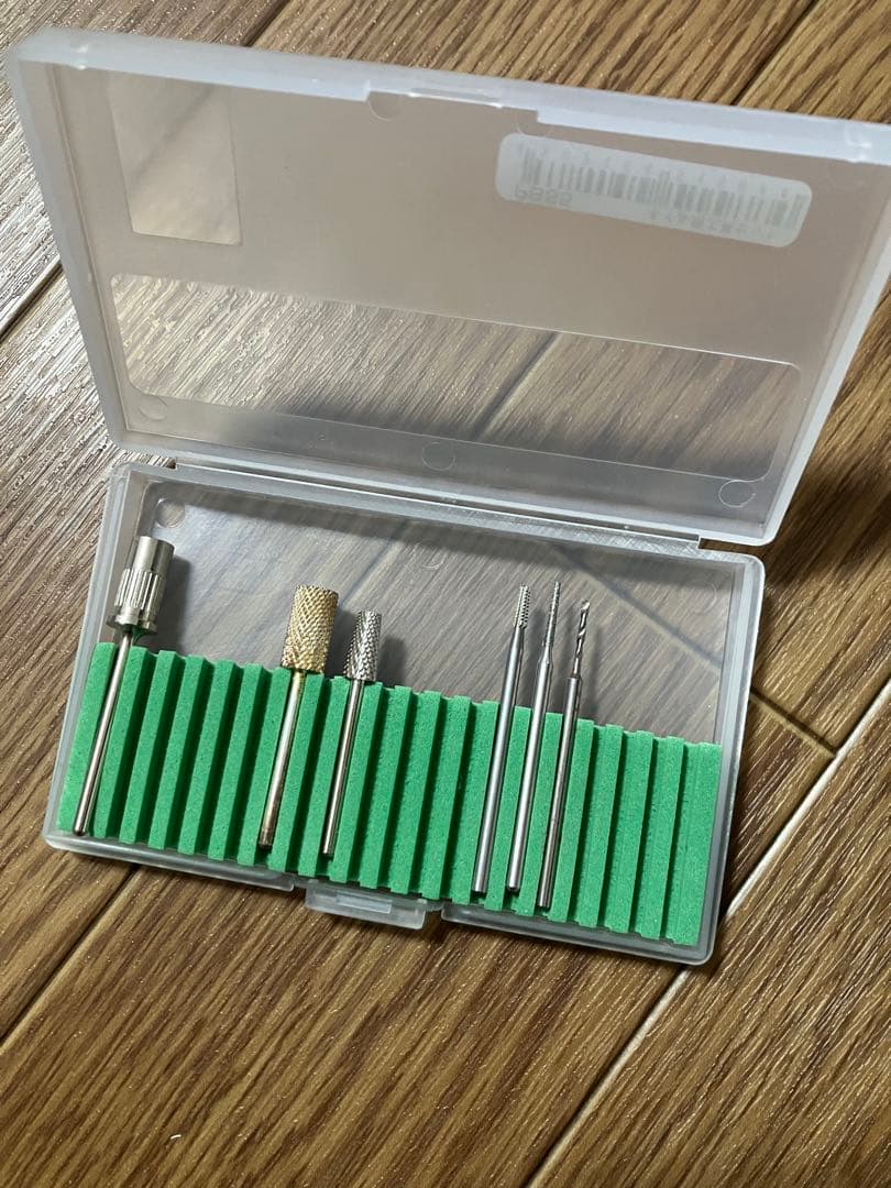 ネイルマシンケビン　フット用、ネイル用パーツ付き