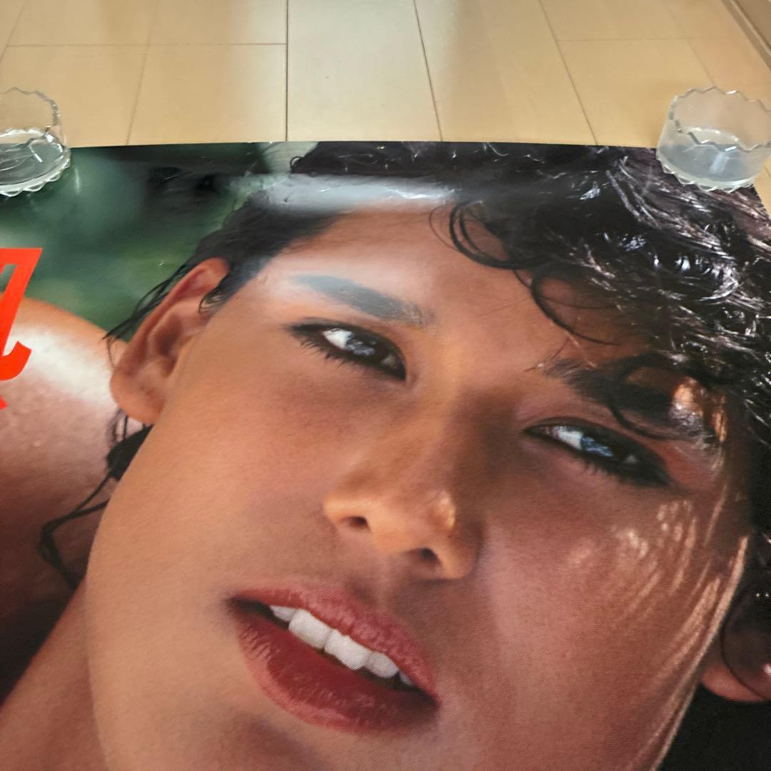 資生堂　非売品　ポスター　外人