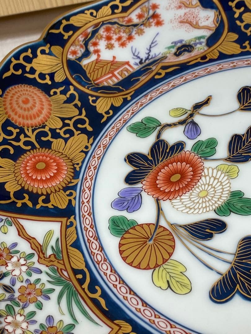 3-2437 琳派古伊万里盛皿（小）　其泉作