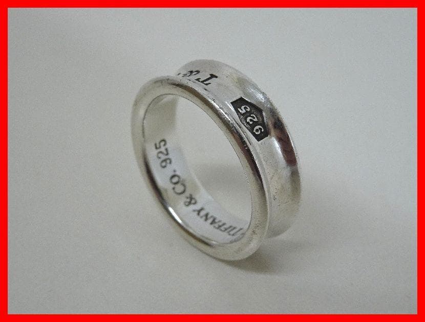 Tiffany&Co　1837 ナローリング　17号　925　中古　Mイ-300