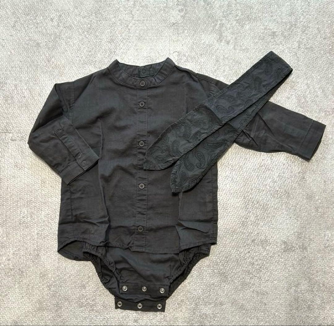 新品同様美品　MARLMARLマールマール ボディスーツスカーフ ショーツセット