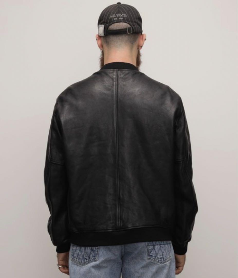 LEATHER JACKET BOWERY レザージャケット バワリー MA-1