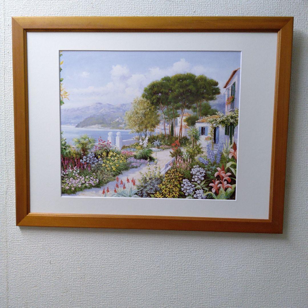 ポスター　横　特寸法　ピターモツツ　額装仕上げ品