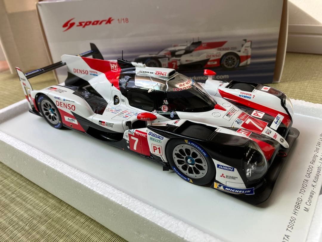 1/18スパーク Spark トヨタ TS050 ルマン 24H 2019