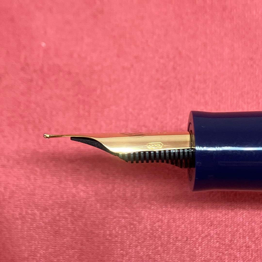 ◾️デルタ レアルマドリード万年筆18K M サイドレバー式