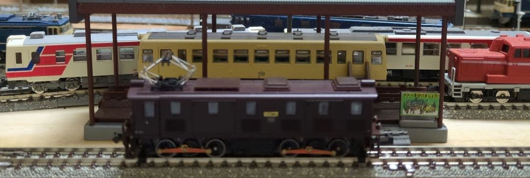 鉄道模型 ED42 4重連 碓氷峠 アプト式電気機関車