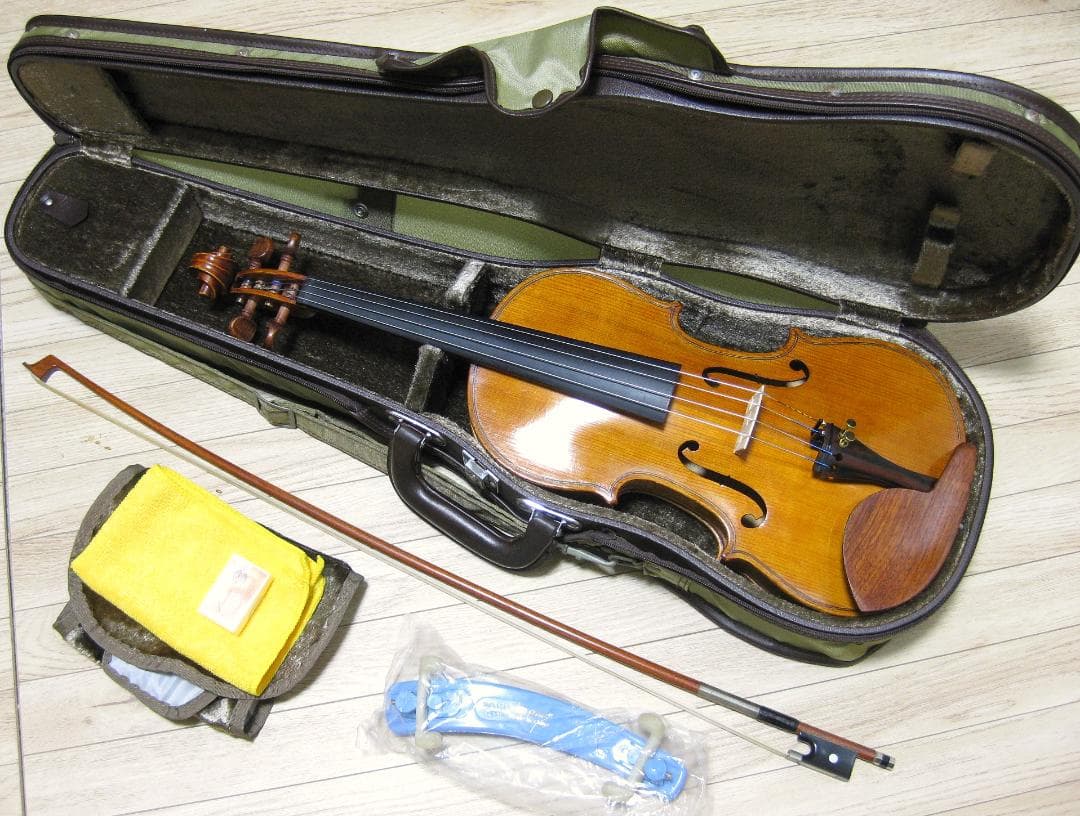 【希少日本製3/4】 美山勇二 1992年製 バイオリン 付属品セット