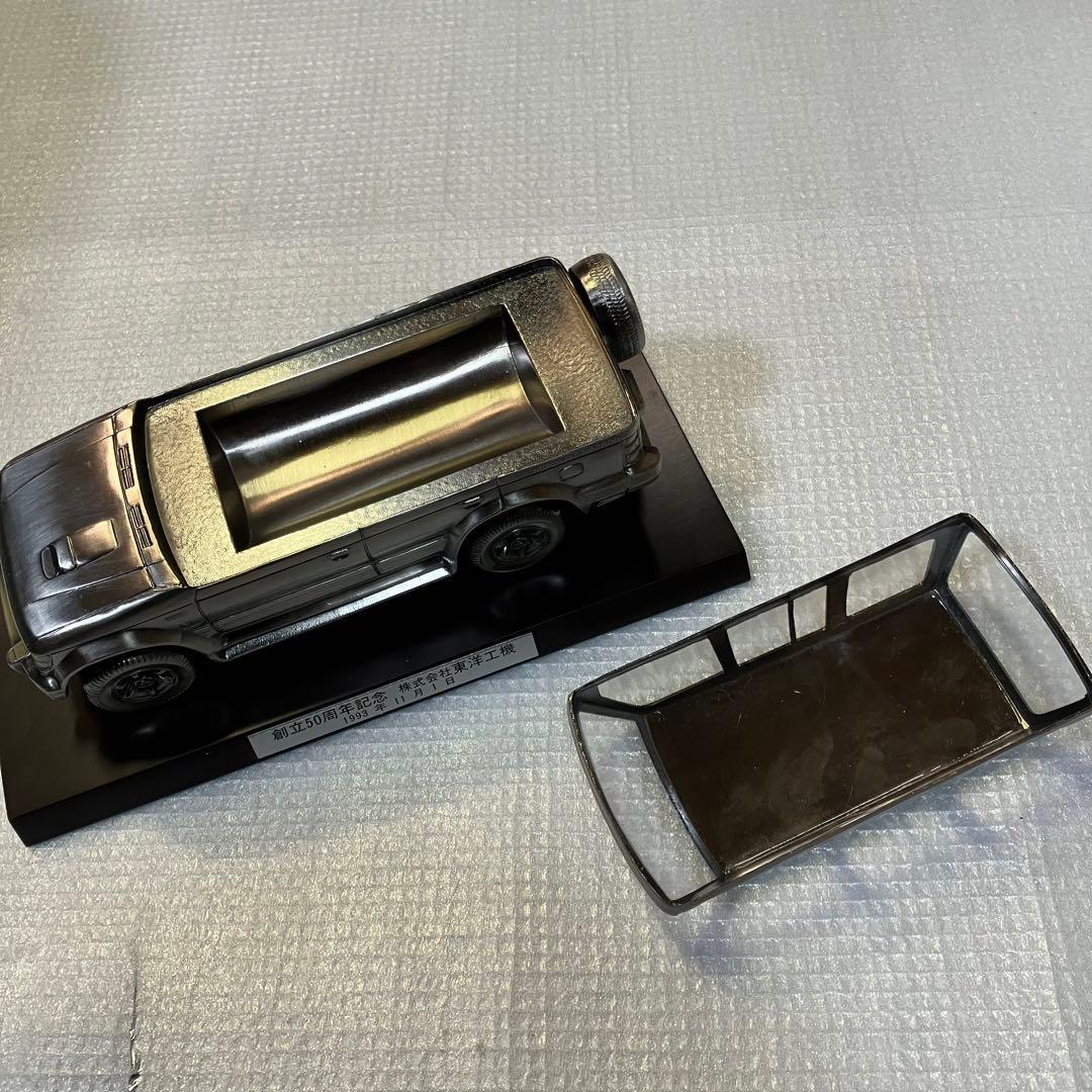 【未使用訳あり】東洋工機創立50周年記念　パジェロ　シガレットケース　記念品
