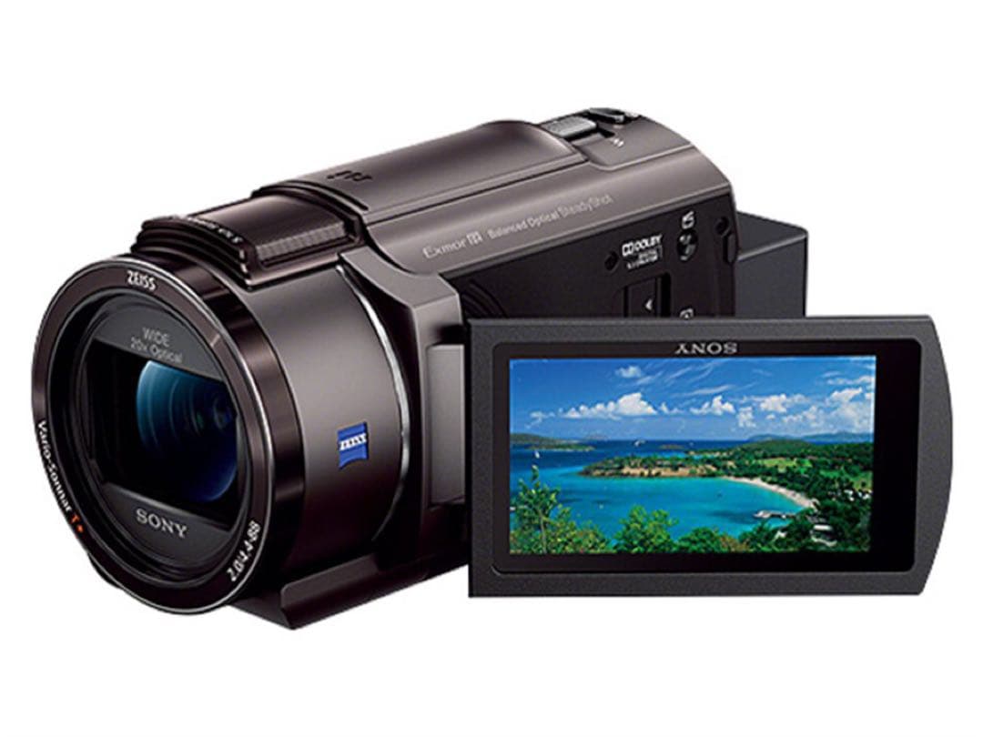 【マロン】SONY FDR-AX45A TI ビデオカメラ SDカード付き