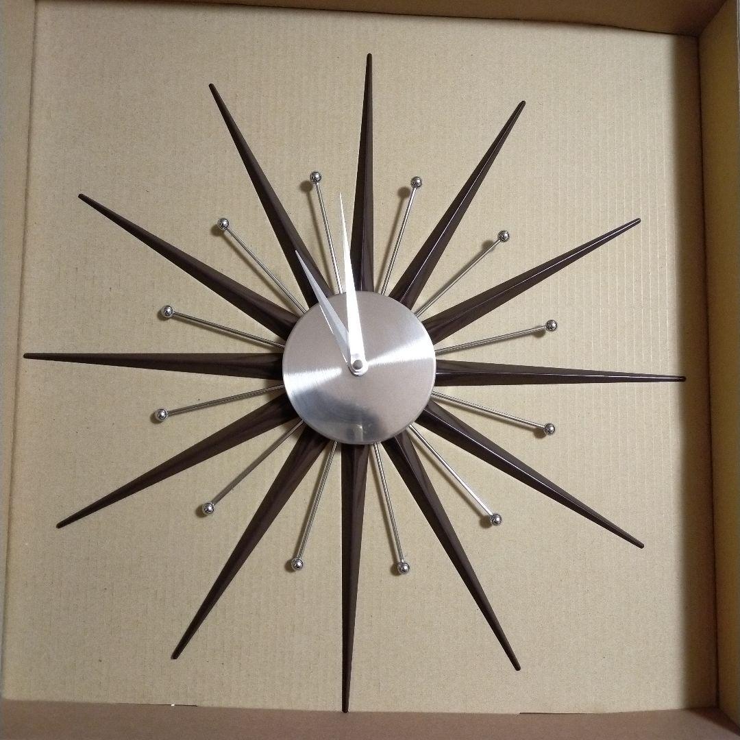 ウォールクロック　サンバースト★