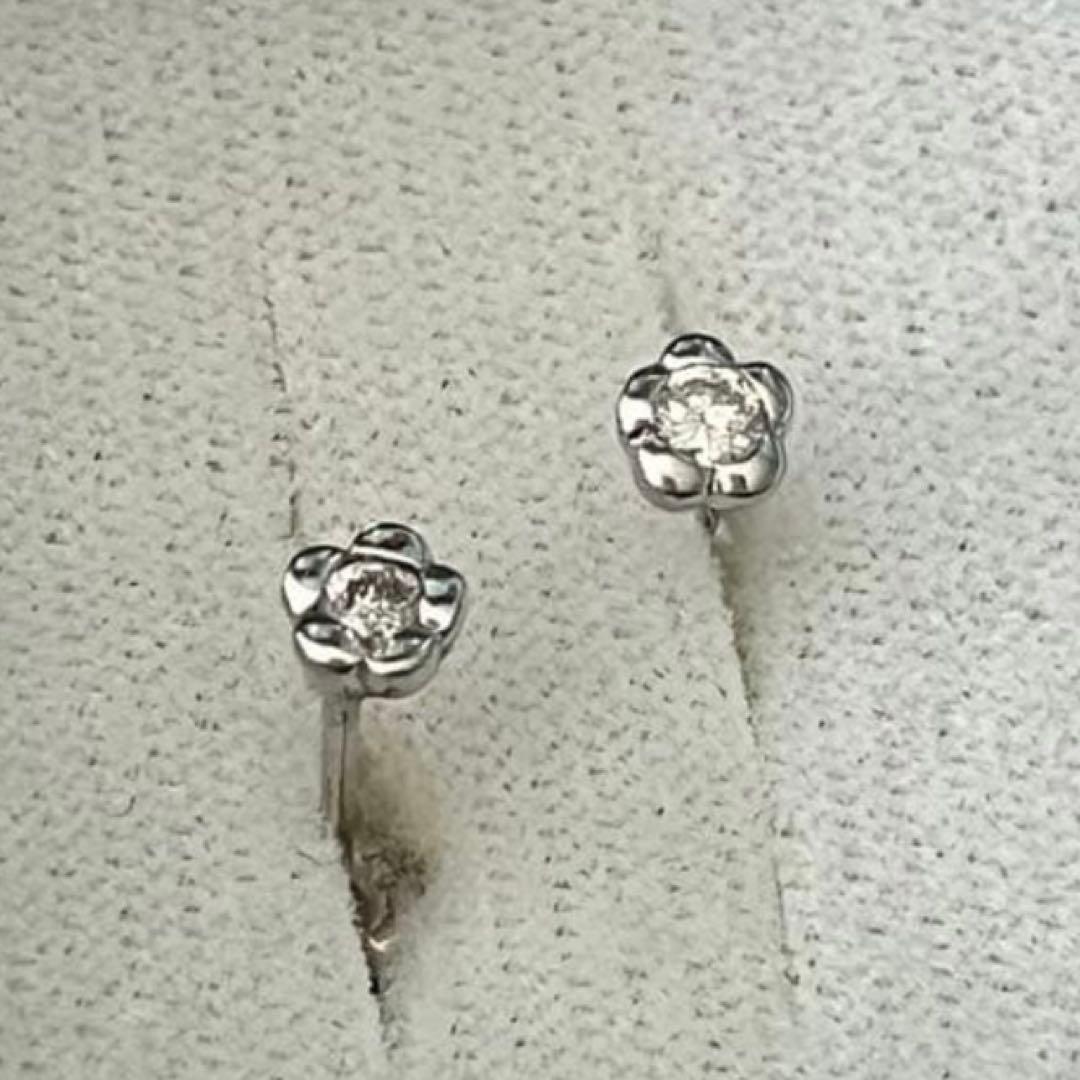 Pt900 ダイヤモンドピアス