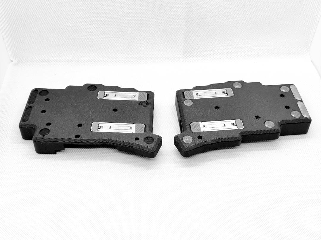 Keyball44ケース 可変テンティング、パームレスト付き