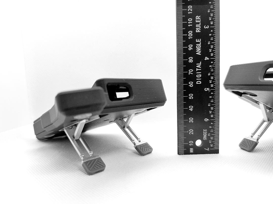 Keyball44ケース 可変テンティング、パームレスト付き