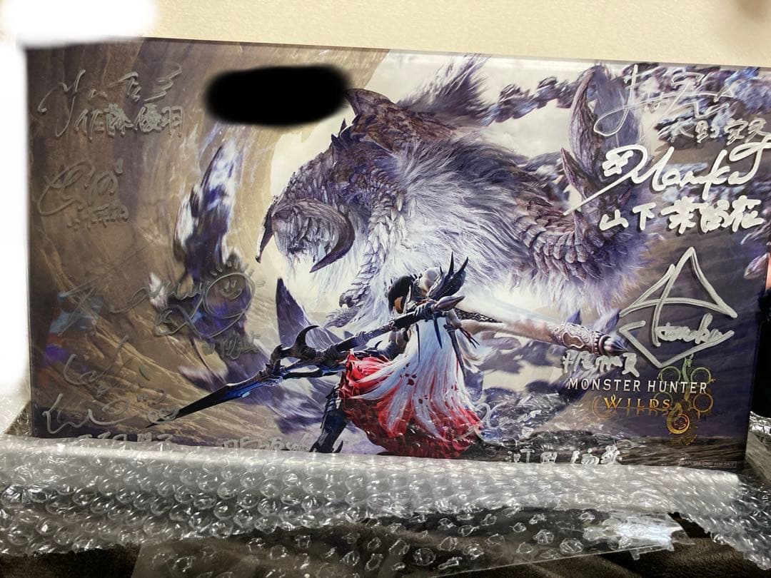 日向坂46 8人の直筆サイン入りアクリルボード