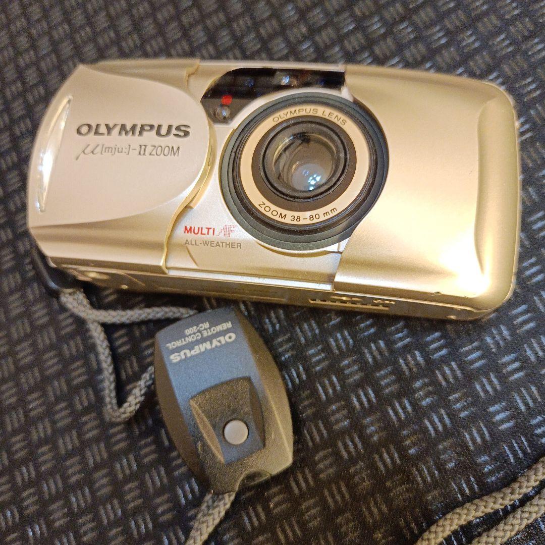 OLYMPUS mju-II zoom　フィルムカメラ　ジャンクとご理解ください