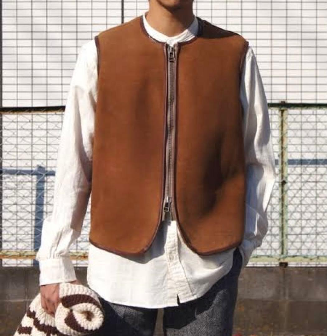 NAISSANCE／ネサーンス　ムートンベスト　リバーシブル