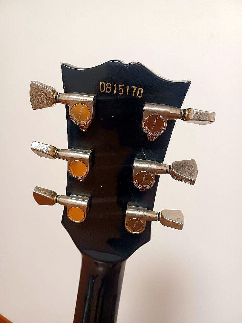 【更に】値下げ中　グレコ(Gibsonロゴ)　レスポールカスタム　ヴィンテージ