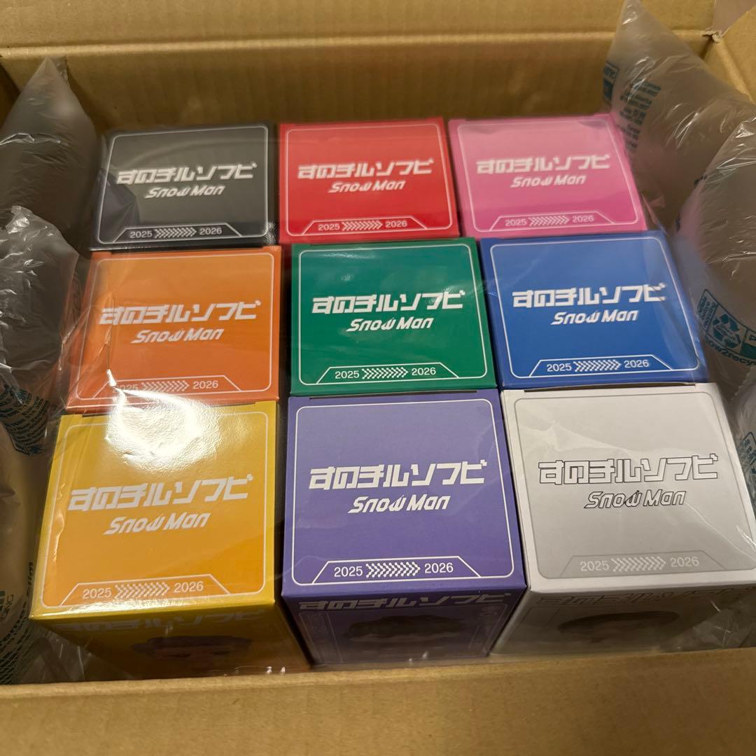 Man ドームツアー2026 ONすのチルソフビ　コンプリート 9体